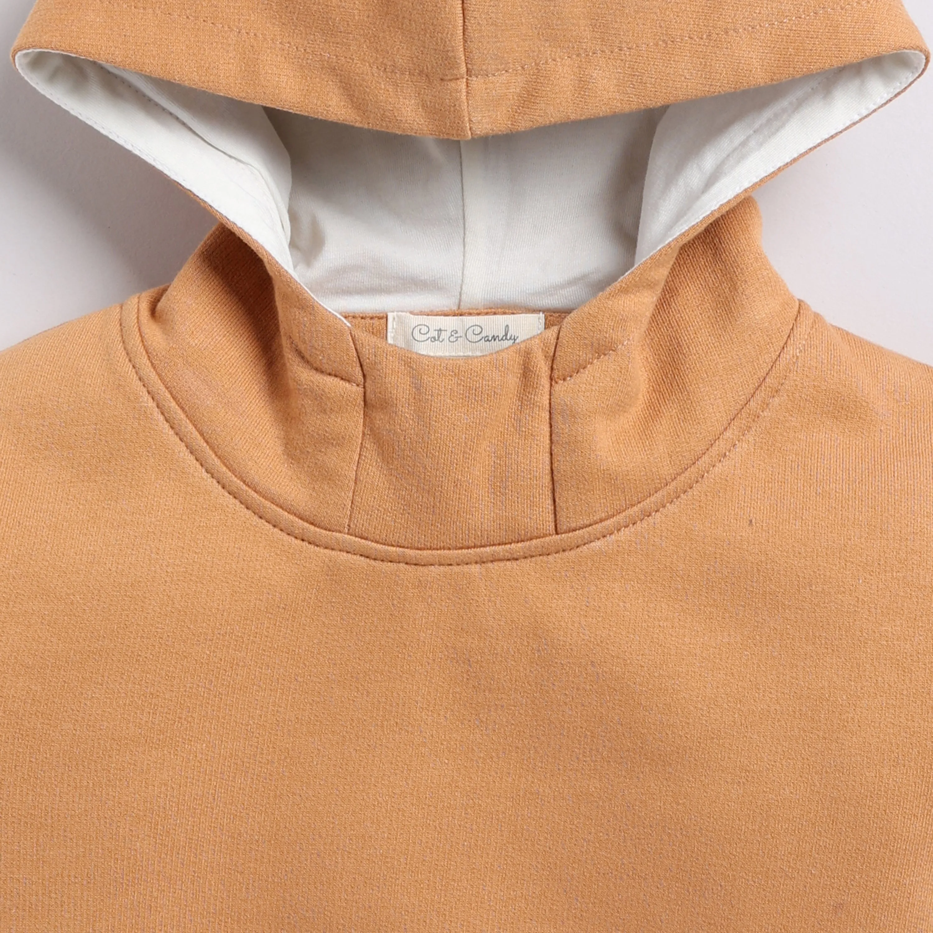 Biscuit Organic Fleece Over Size Hoodie