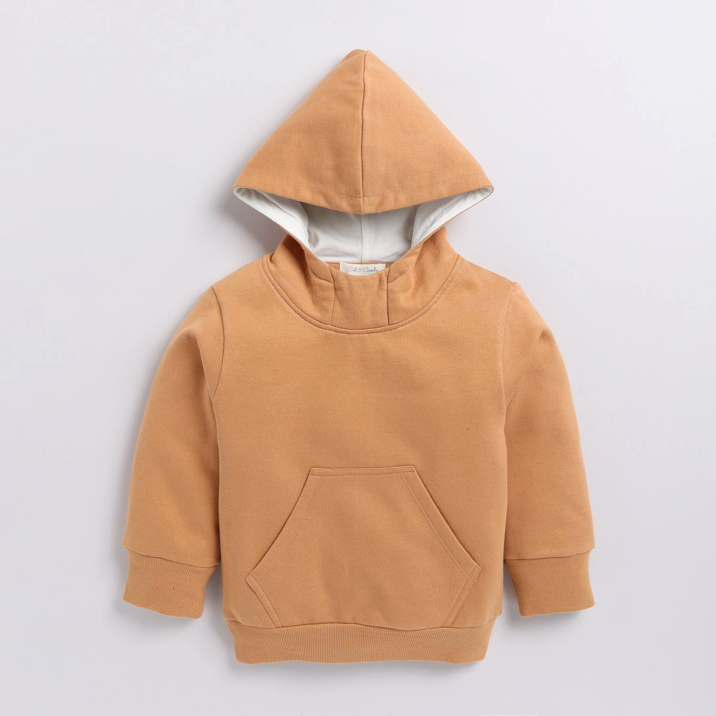 Biscuit Organic Fleece Over Size Hoodie