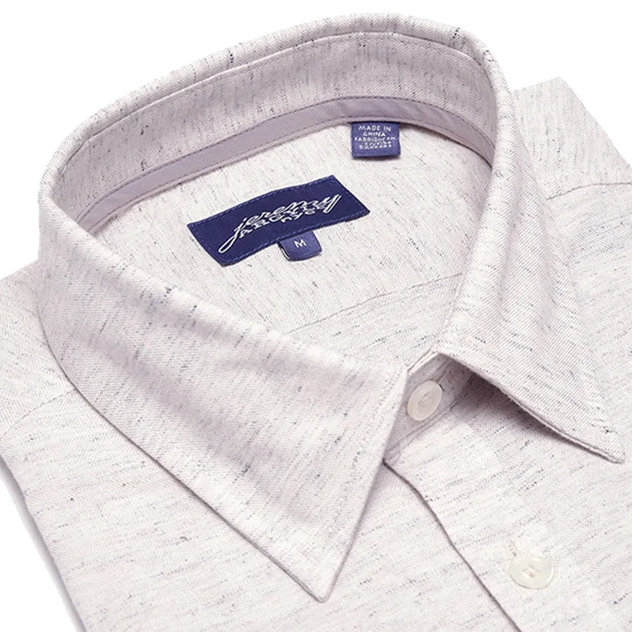Chelsea Melange Gray Button Down