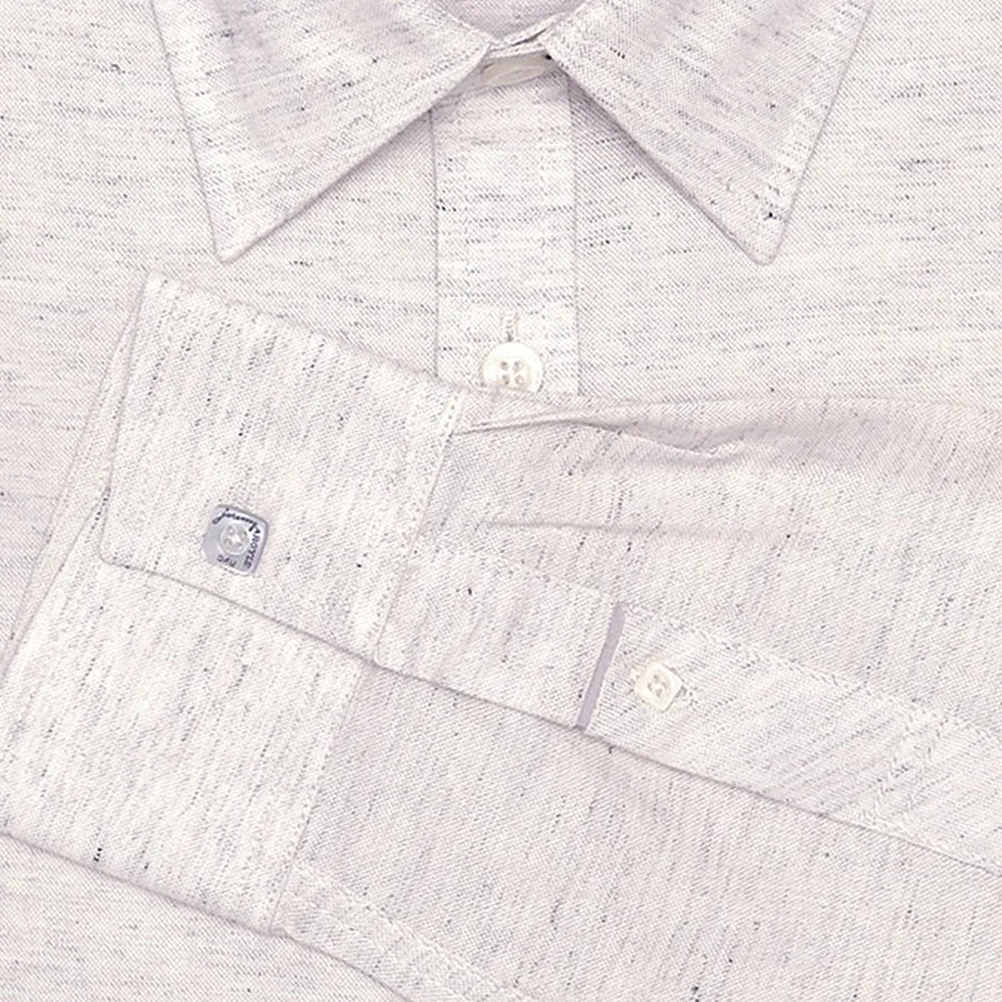 Chelsea Melange Gray Button Down