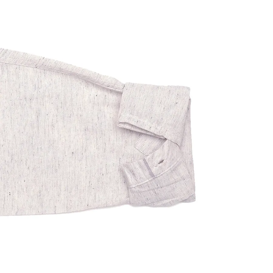 Chelsea Melange Gray Button Down