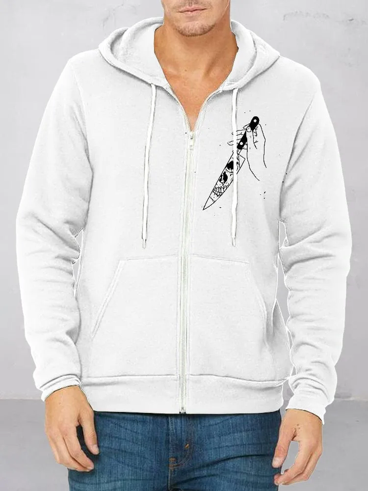 Cozy Simple Graphic Hoodie