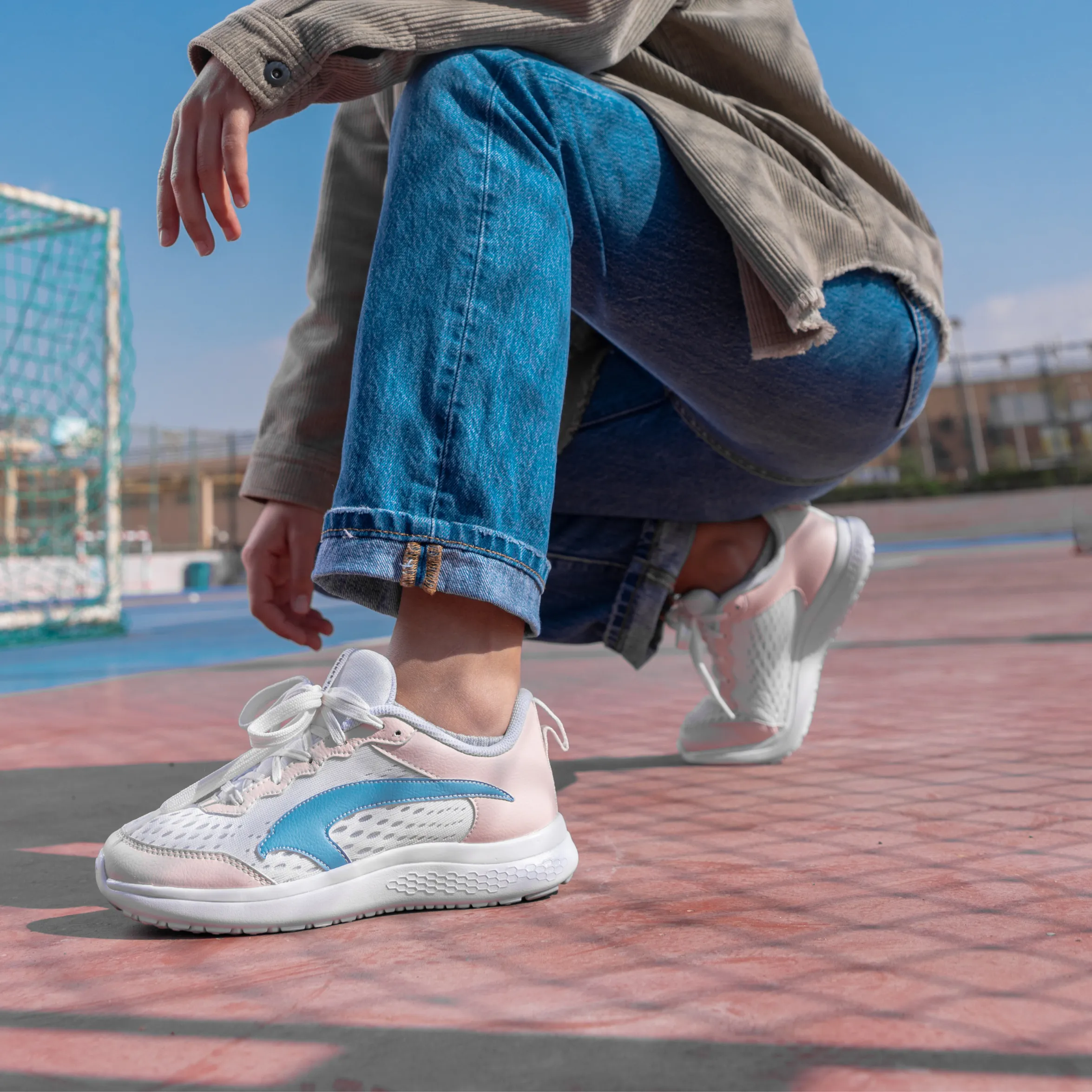Edge White/Pink/Blue Women
