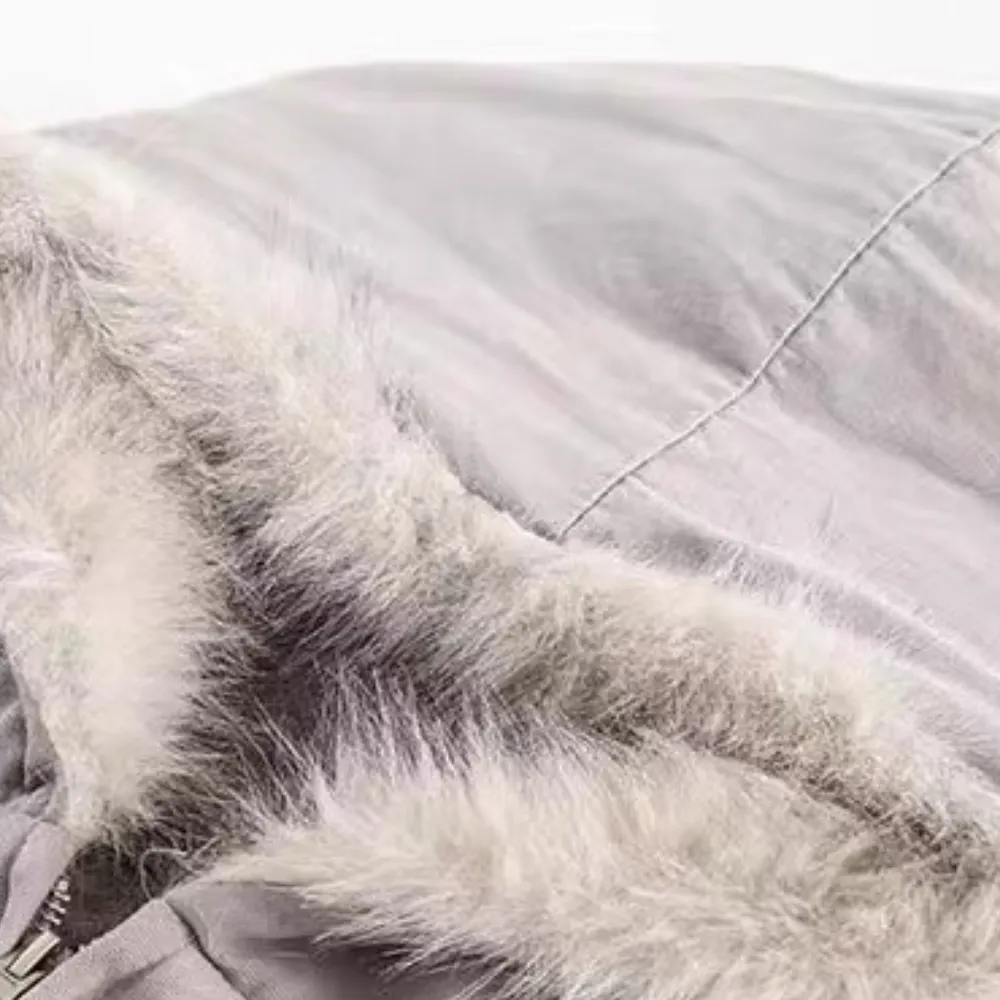 Furry Cozy Hoodie Coat