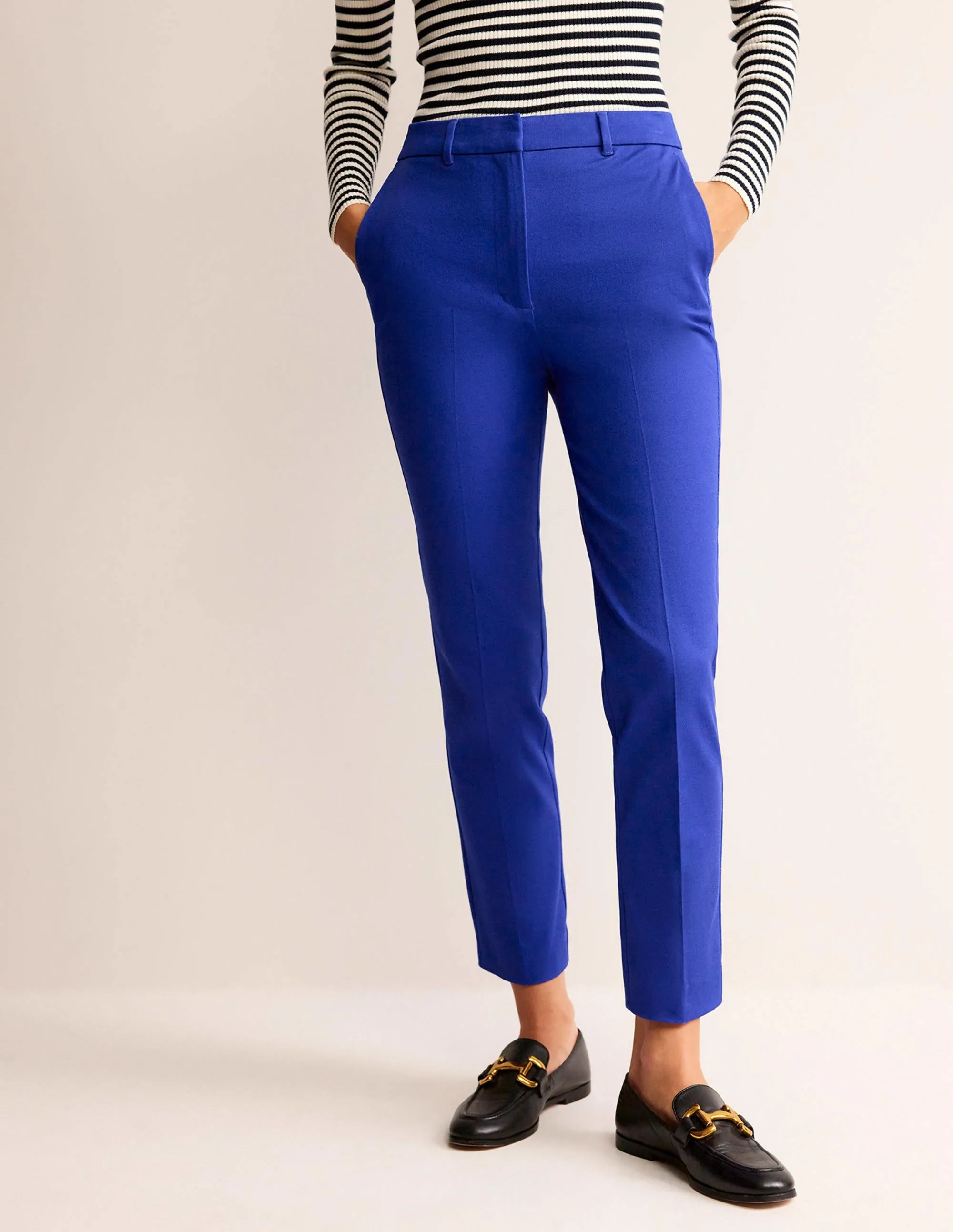 Highgate Bi-Stretch Trousers-Persian Blue