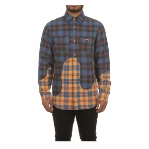 Ice Cream Big Melt LS Plaid Woven (411-8600)