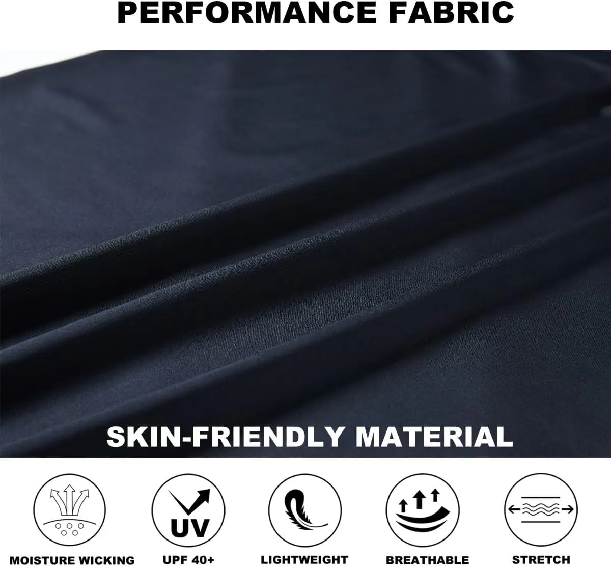 Mens Golf Shirts Dry Fit Short Sleeve Casual Performance Solid Collared Polo Shirts for Men