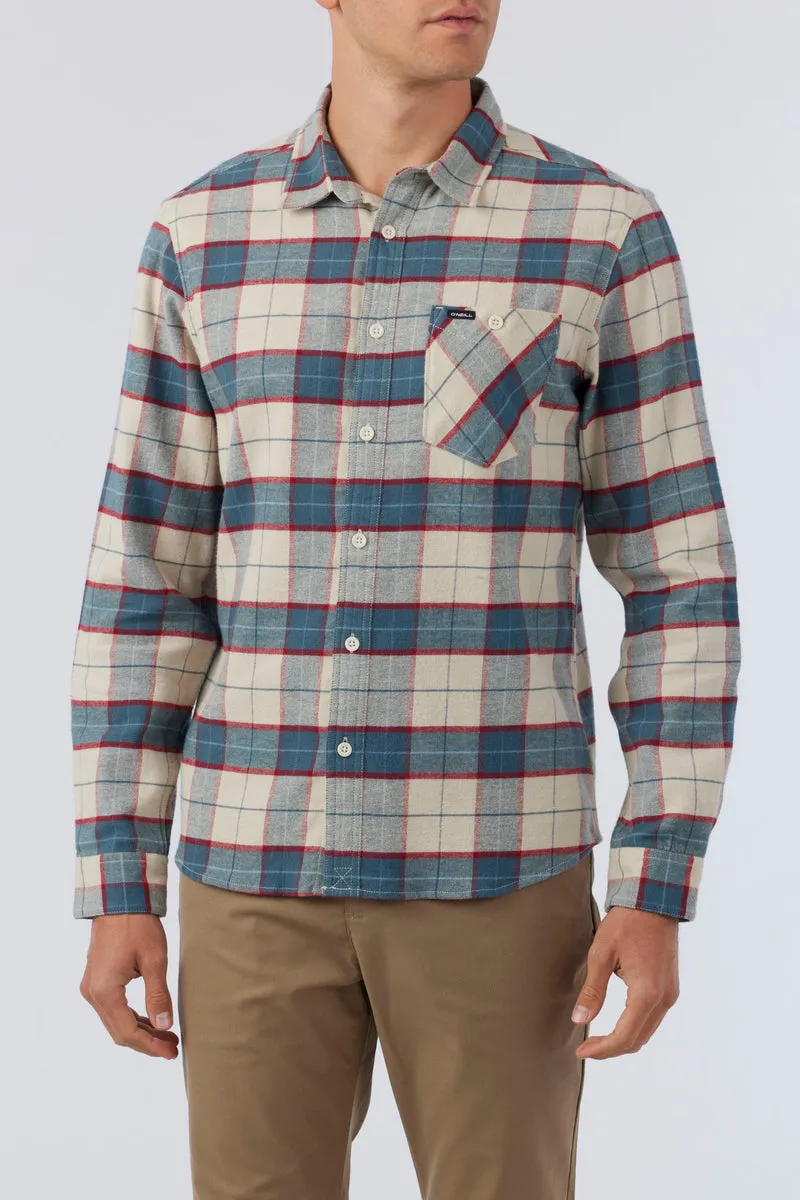 O'neill Redmond Plaid Stretch Flannel