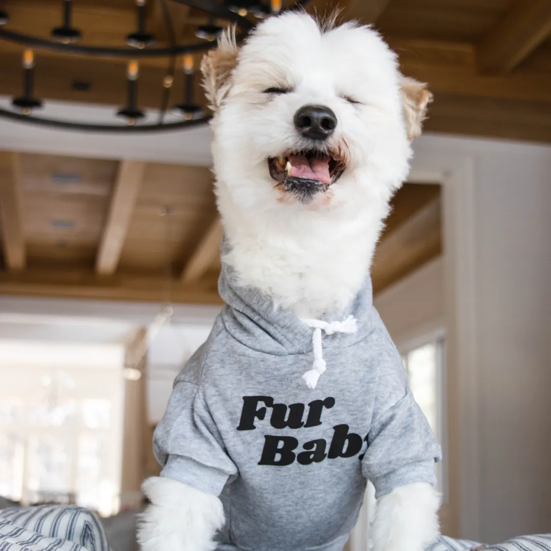 "Fur Baby" Dog Hoodie