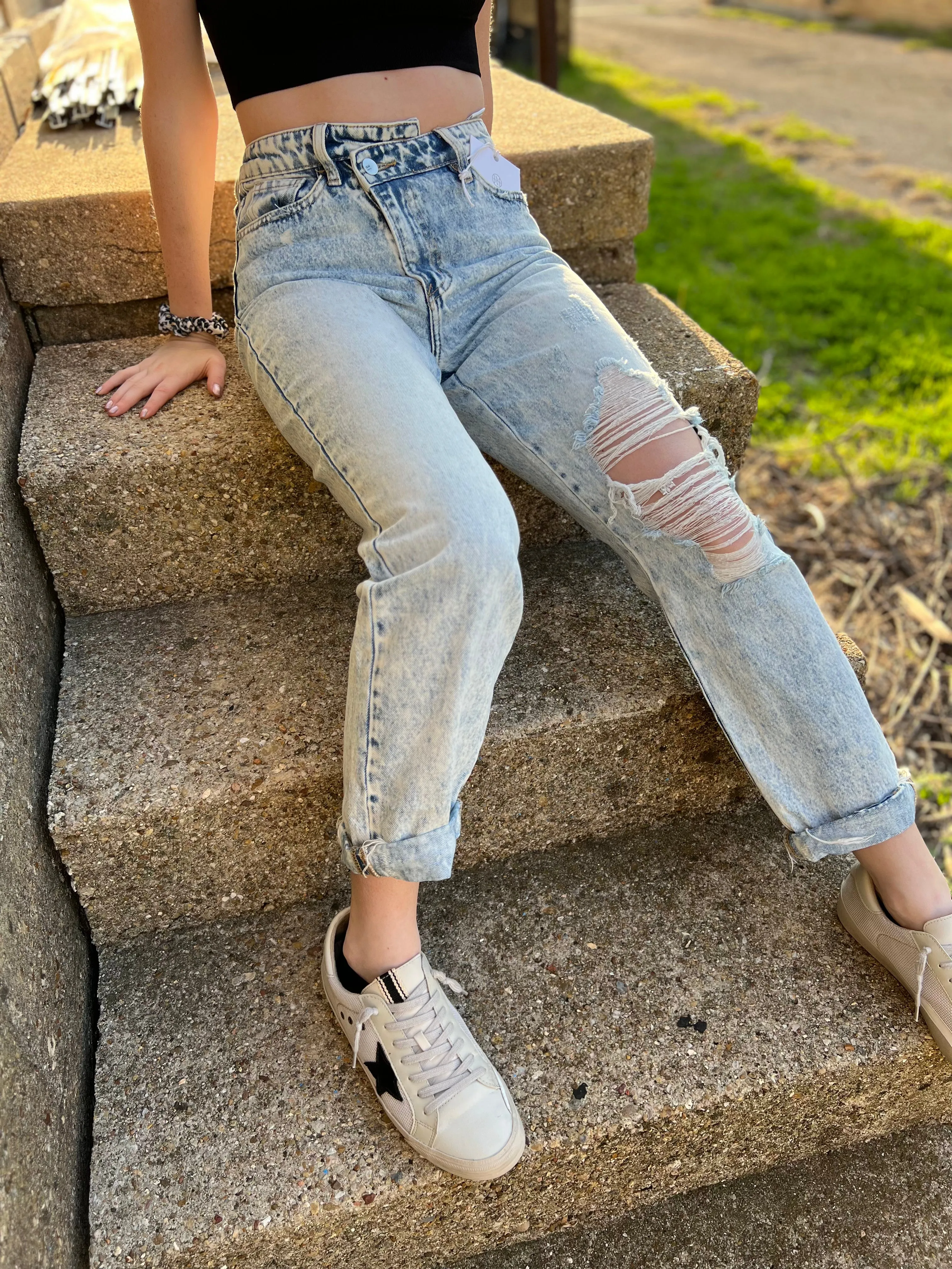 Retro Midrise Boyfriend Jeans