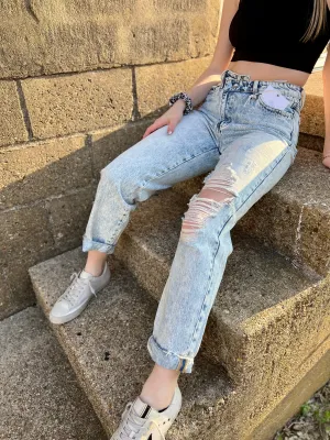 Retro Midrise Boyfriend Jeans