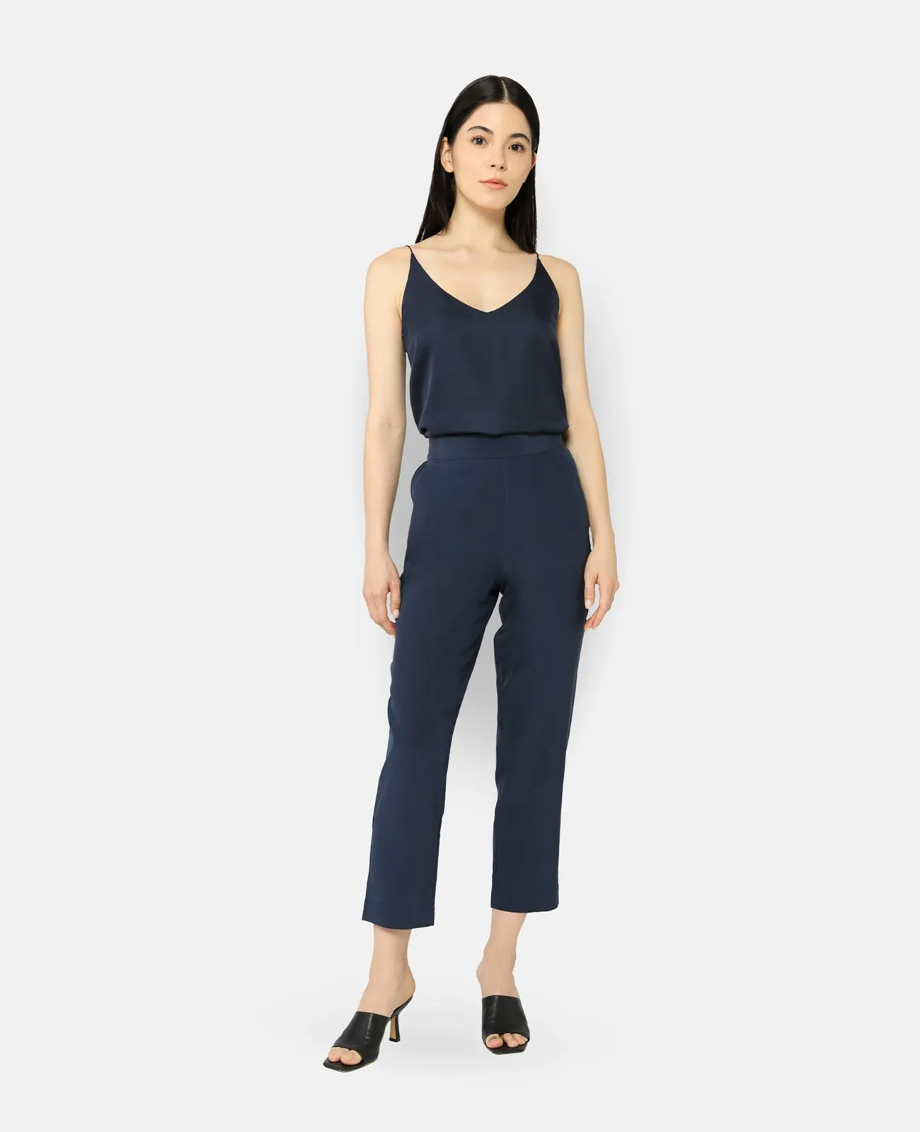 Silk Signature Ankle Pant