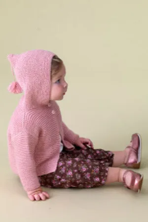 Soft and Warm Baby Hoodie Pattern (Knit)