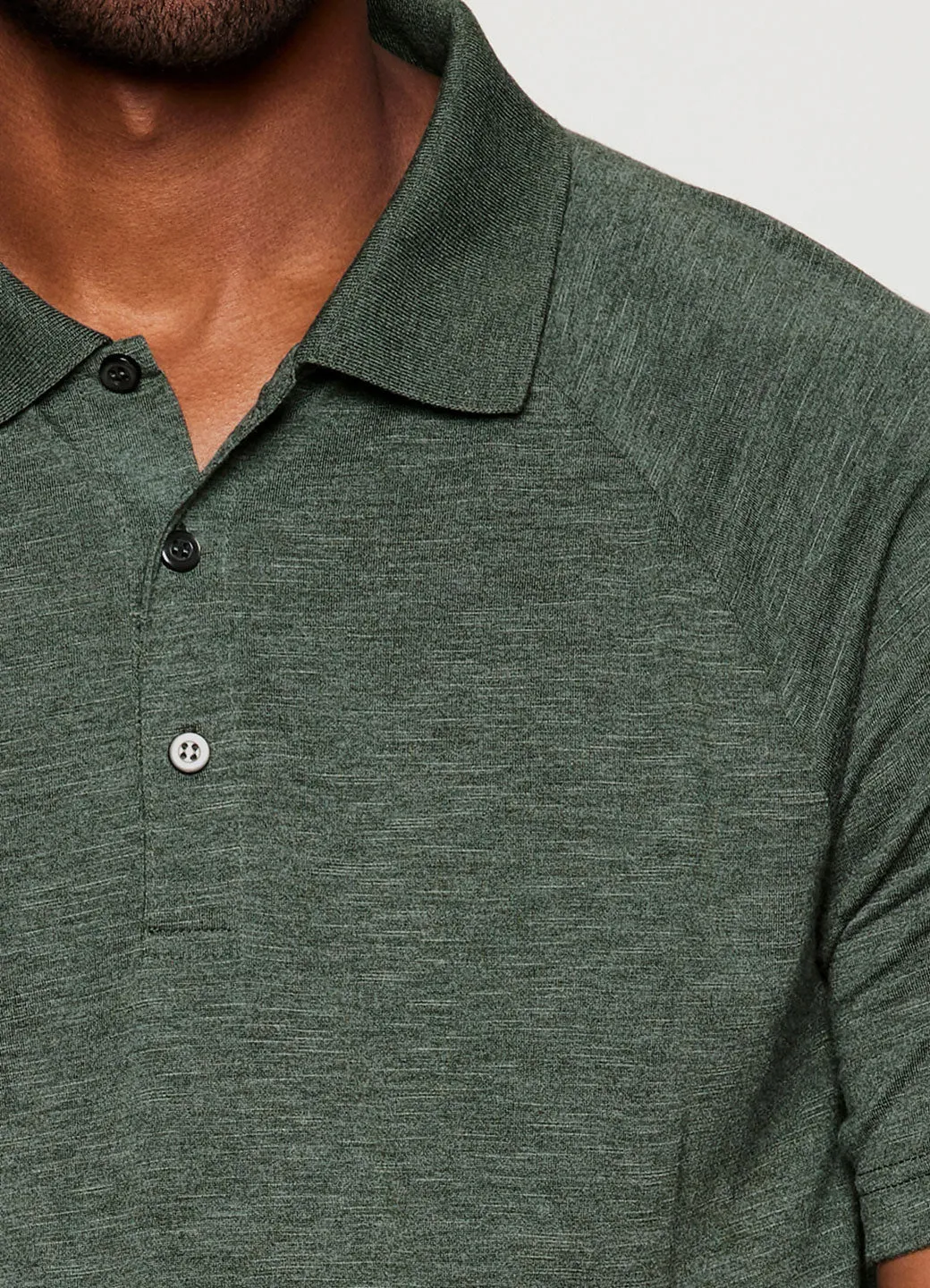 Stay On Course Heathered Polo