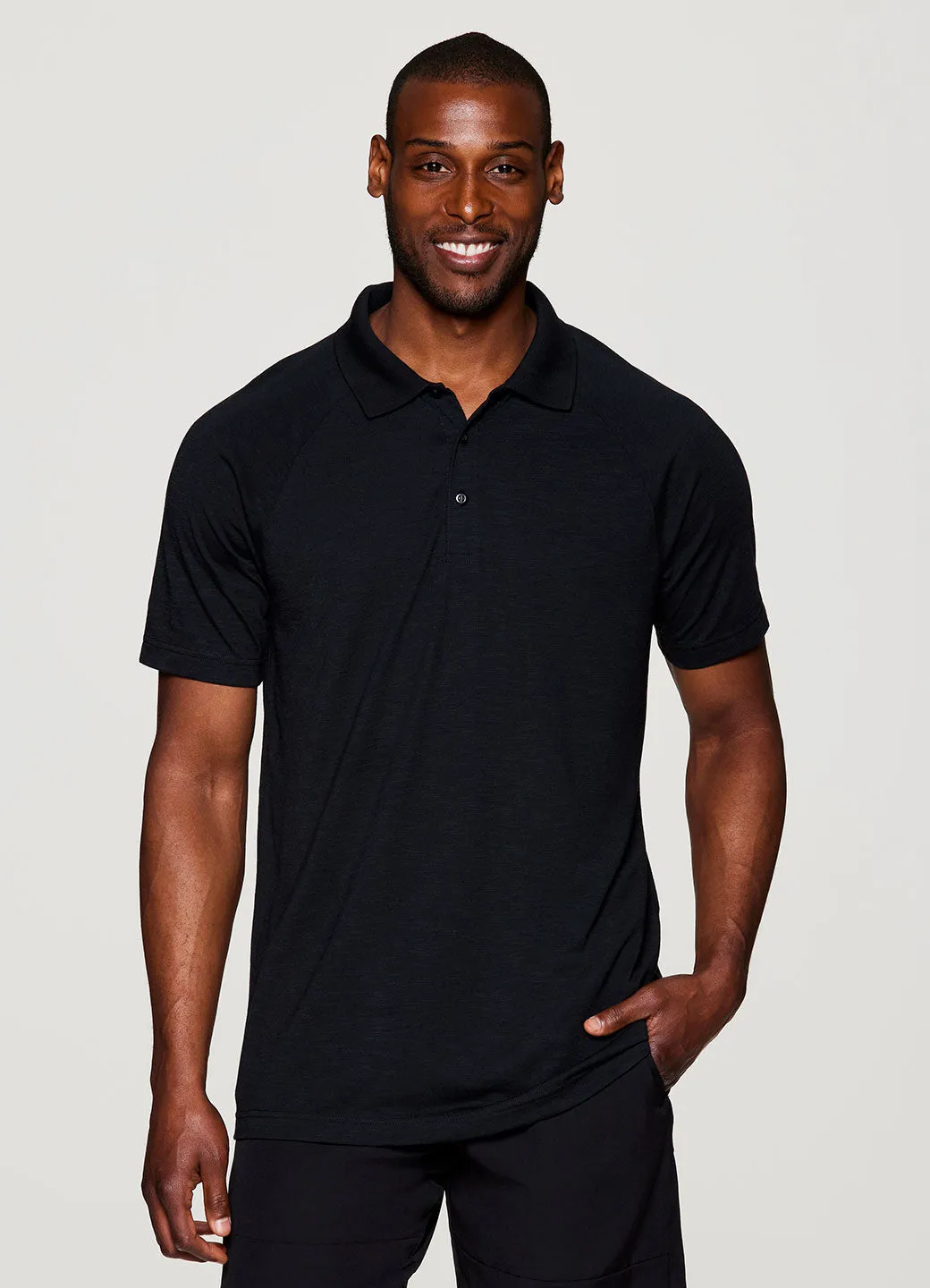 Stay On Course Heathered Polo