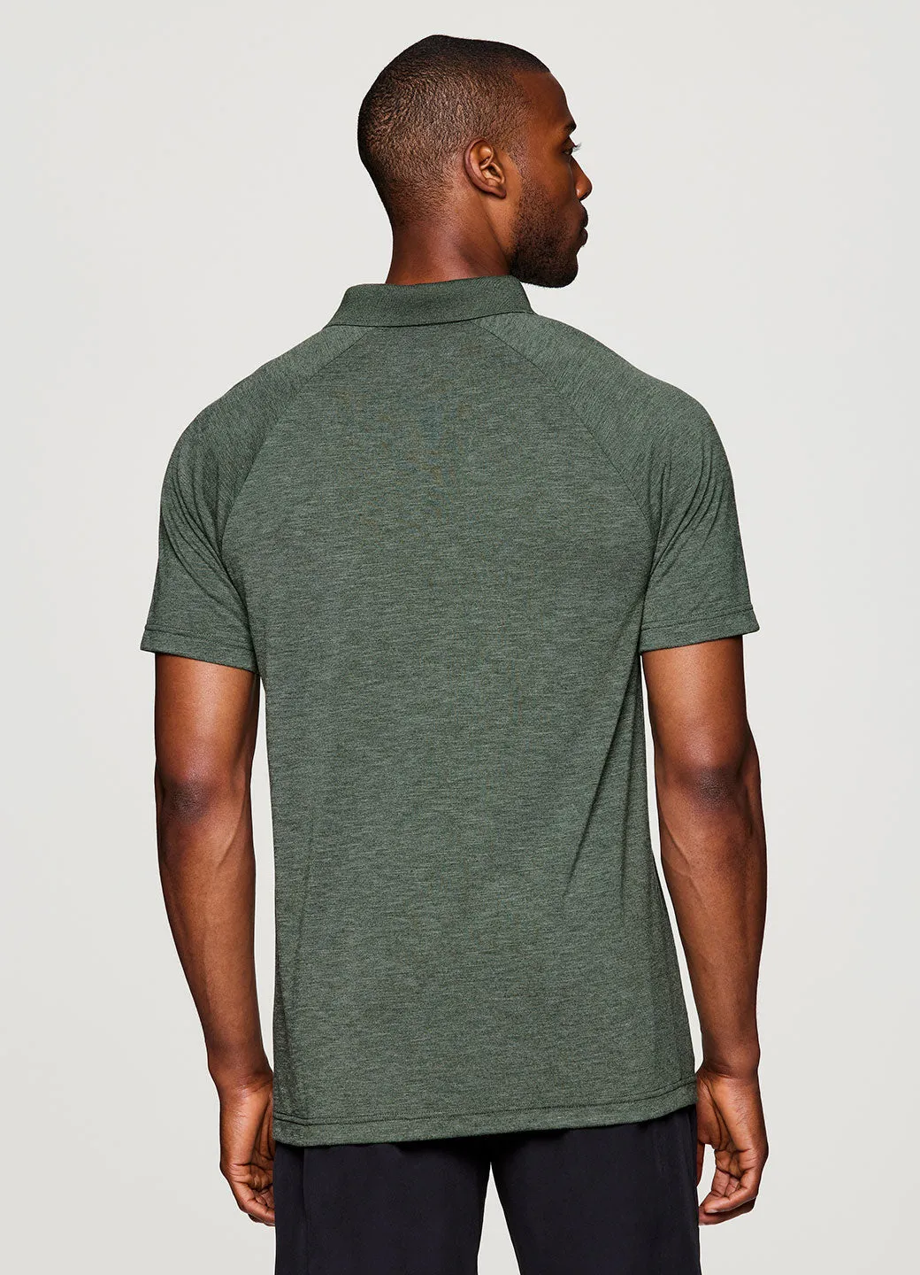 Stay On Course Heathered Polo