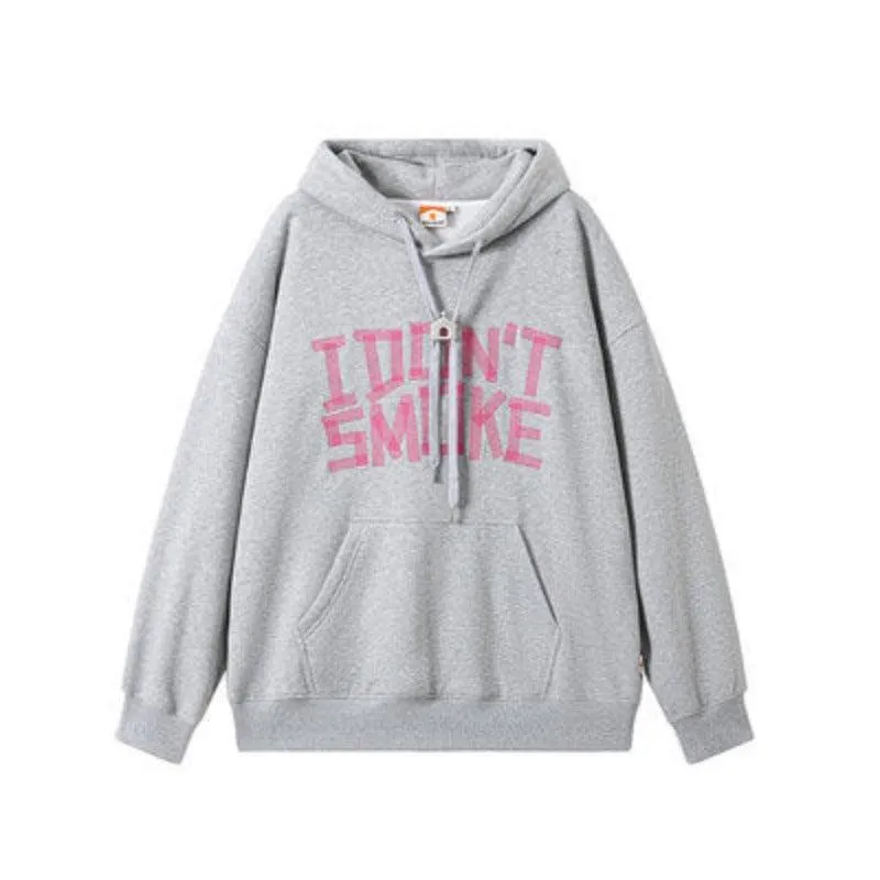 Tape Effect Graphic Hoodie