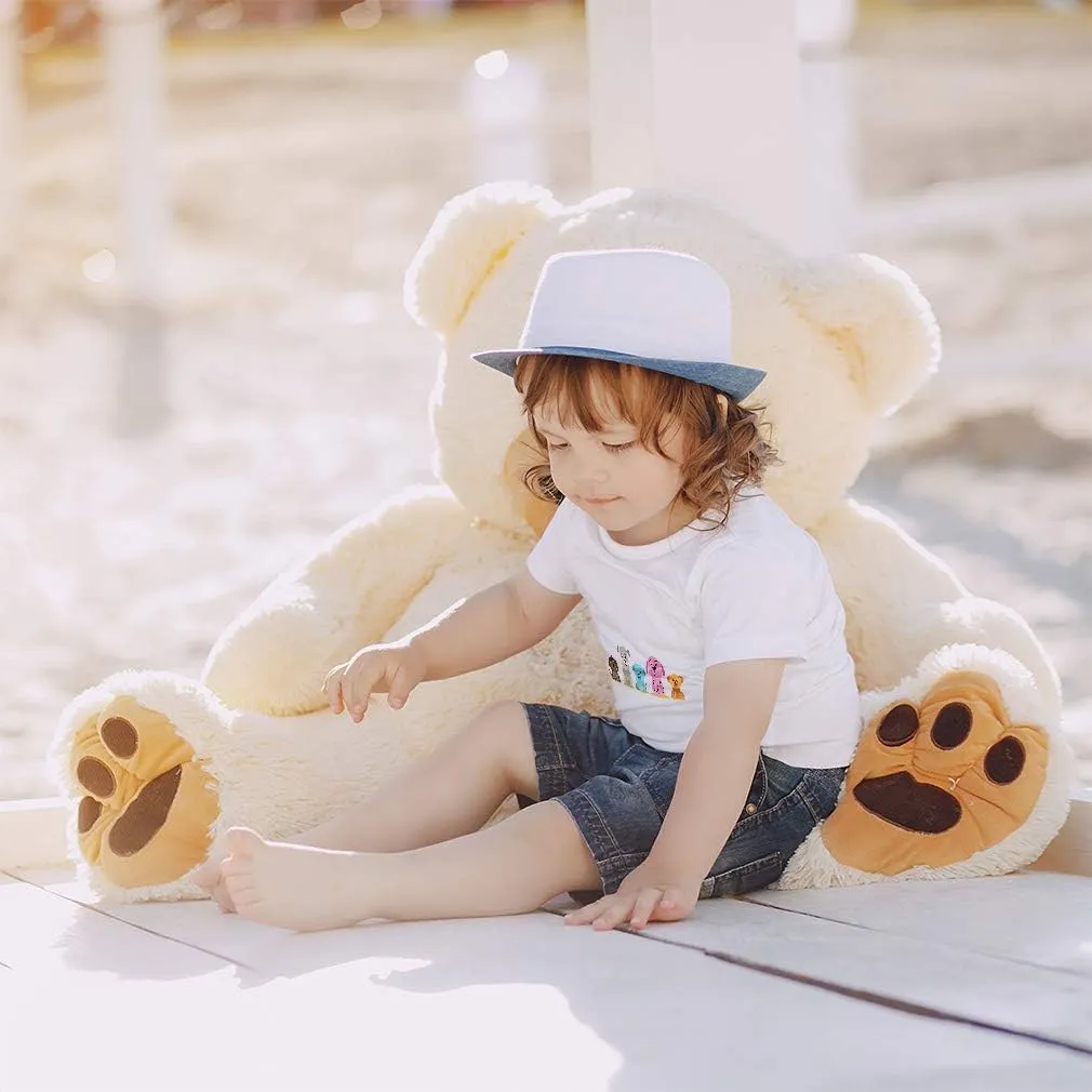 Toddler T-Shirt Dogs Puppy Family Dog Lover Pet Cotton Cute Boy & Girl Clothes