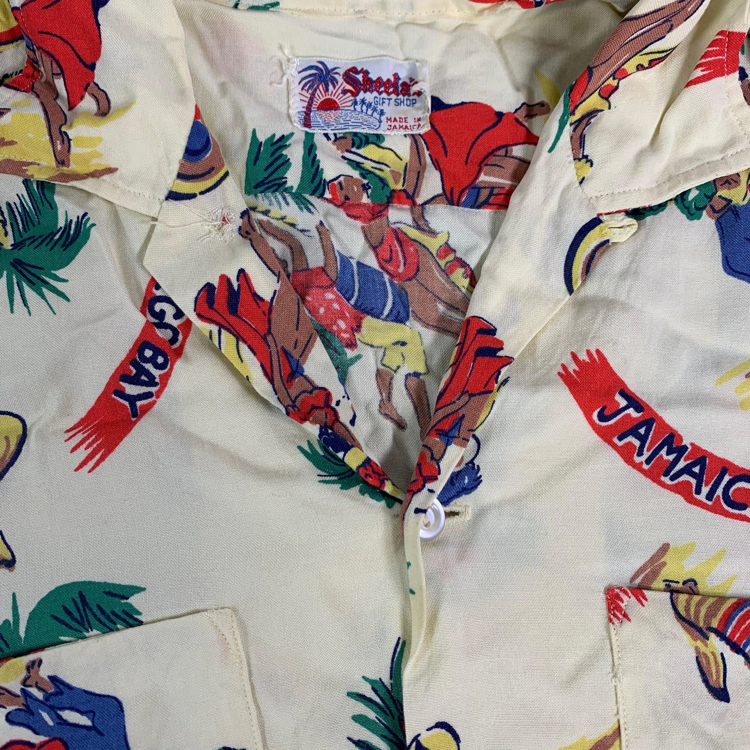Vintage Sheela's Gift Shop "Loop Collar" Shirt