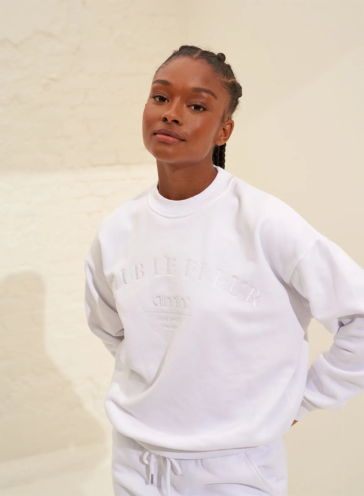 White CLF Sweatshirt