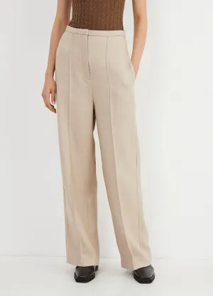Wide Jumbo Twill Trousers