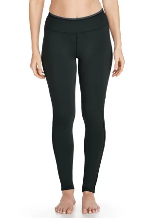 Women's Santa Cruz Swim Leggings | Black